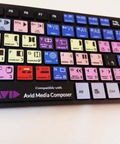 ⁦מקלדת Avid Composer USB שחורה⁩ – תמונה ⁦3⁩