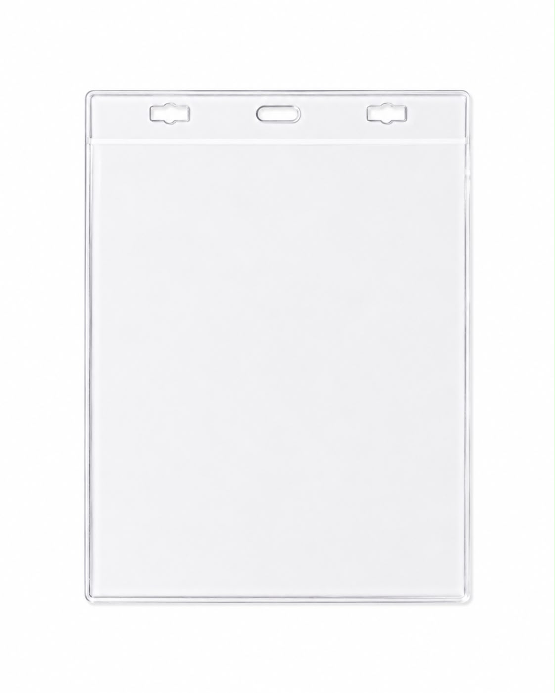 מנשא / מחזיק לתג שם שקוף 16.5X12.5 סמ – תמונה 4