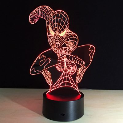 מעמד מואר דגם ספיידרמן